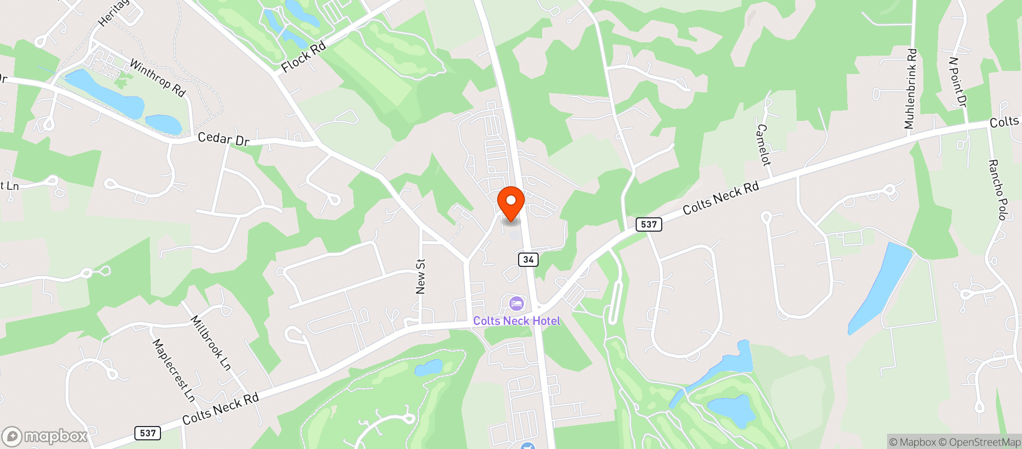 Map showing Functionised