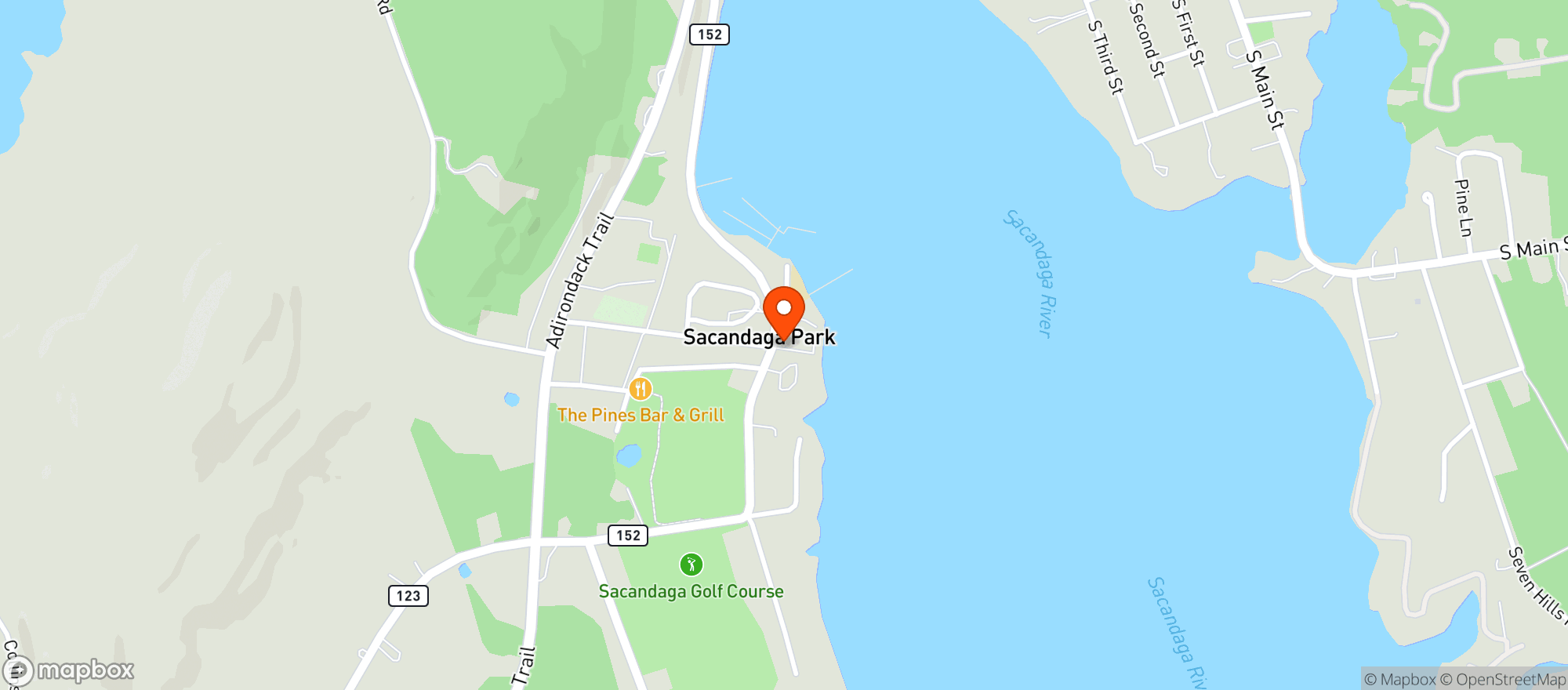 Map showing Vics