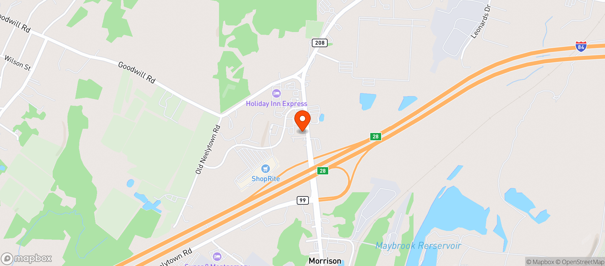 Map showing Montgomery Mobil