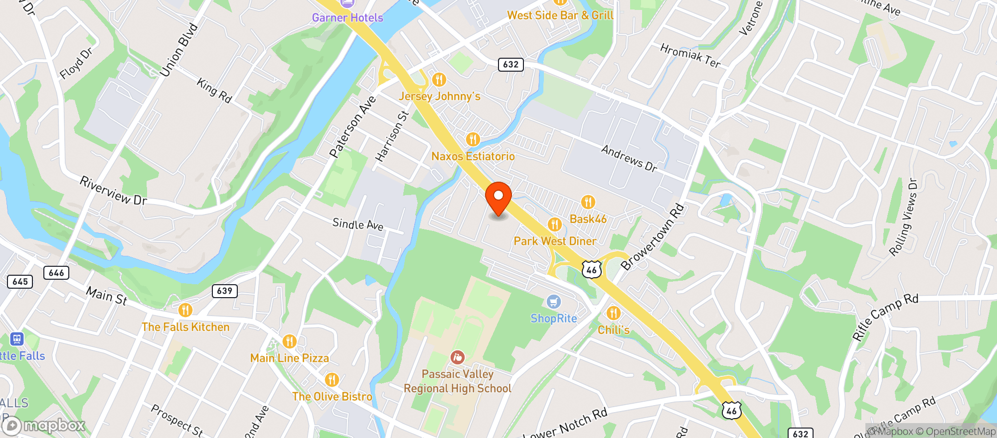 Map showing Vitamin Shoppe - Little Falls