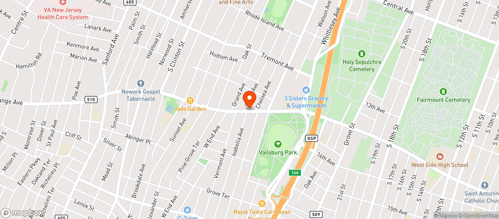 Map showing Home W & L #773
