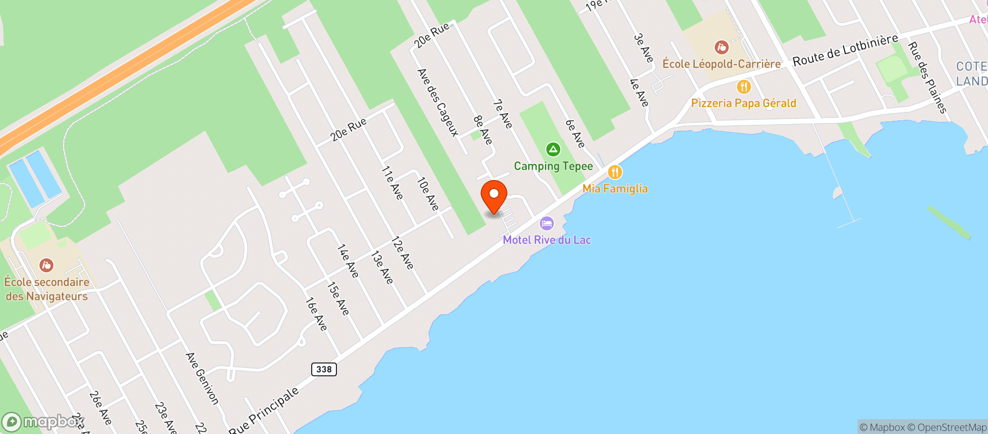 Map showing Marche St-Joseph #0421