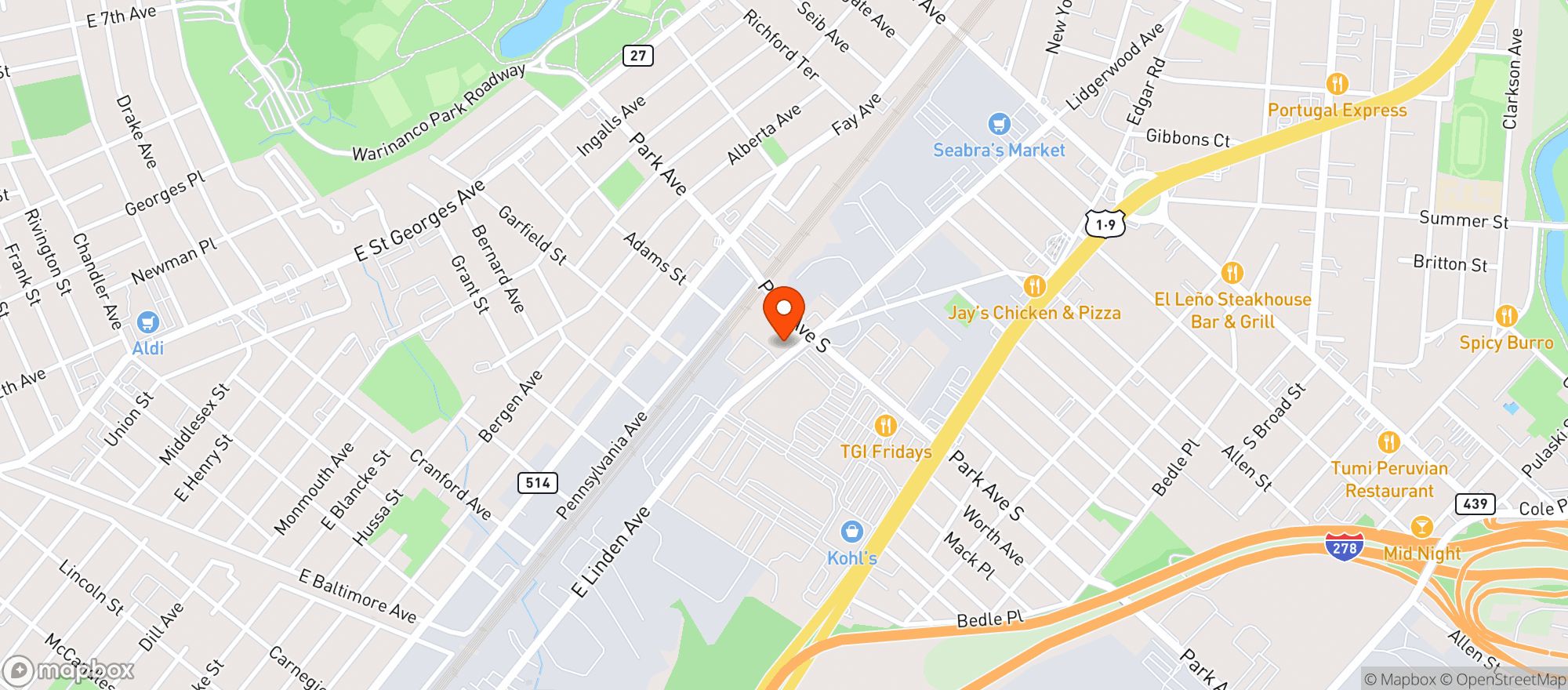 Map showing Alexis Hernandez (c)