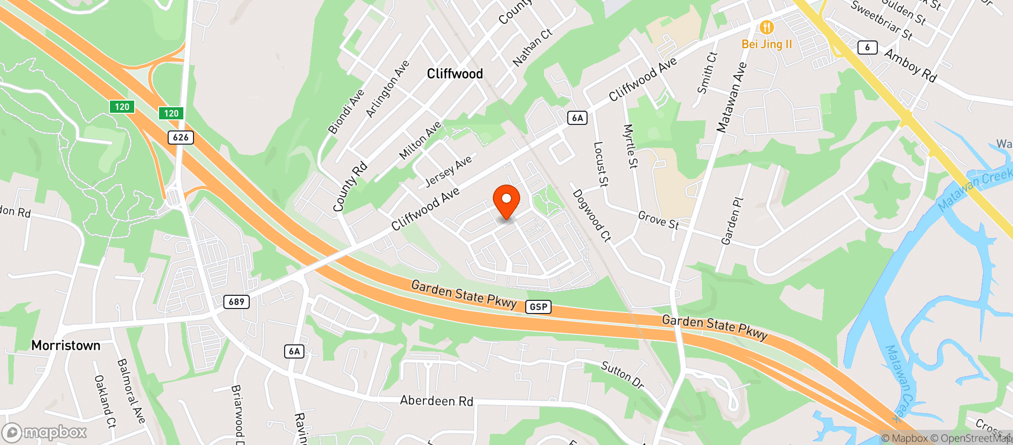 Map showing Kusher Inc