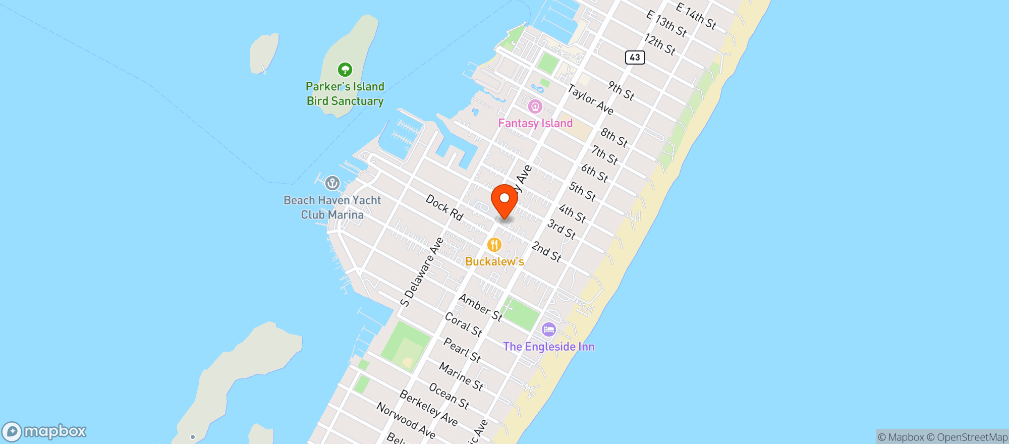 Map showing Rommels liquors