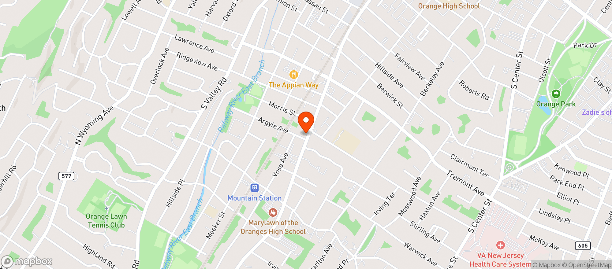 Map showing Scotland Arms Liquors
