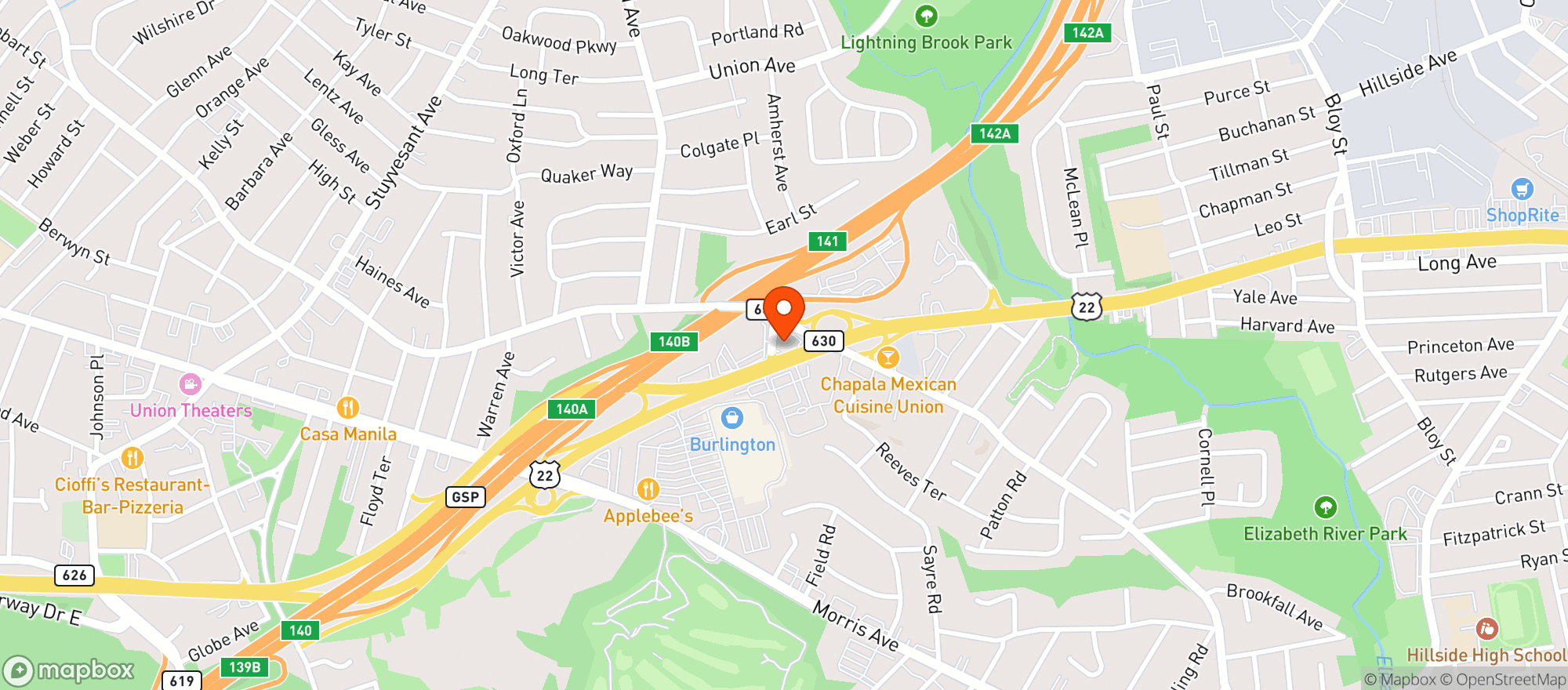 Map showing Aarti S Liquors