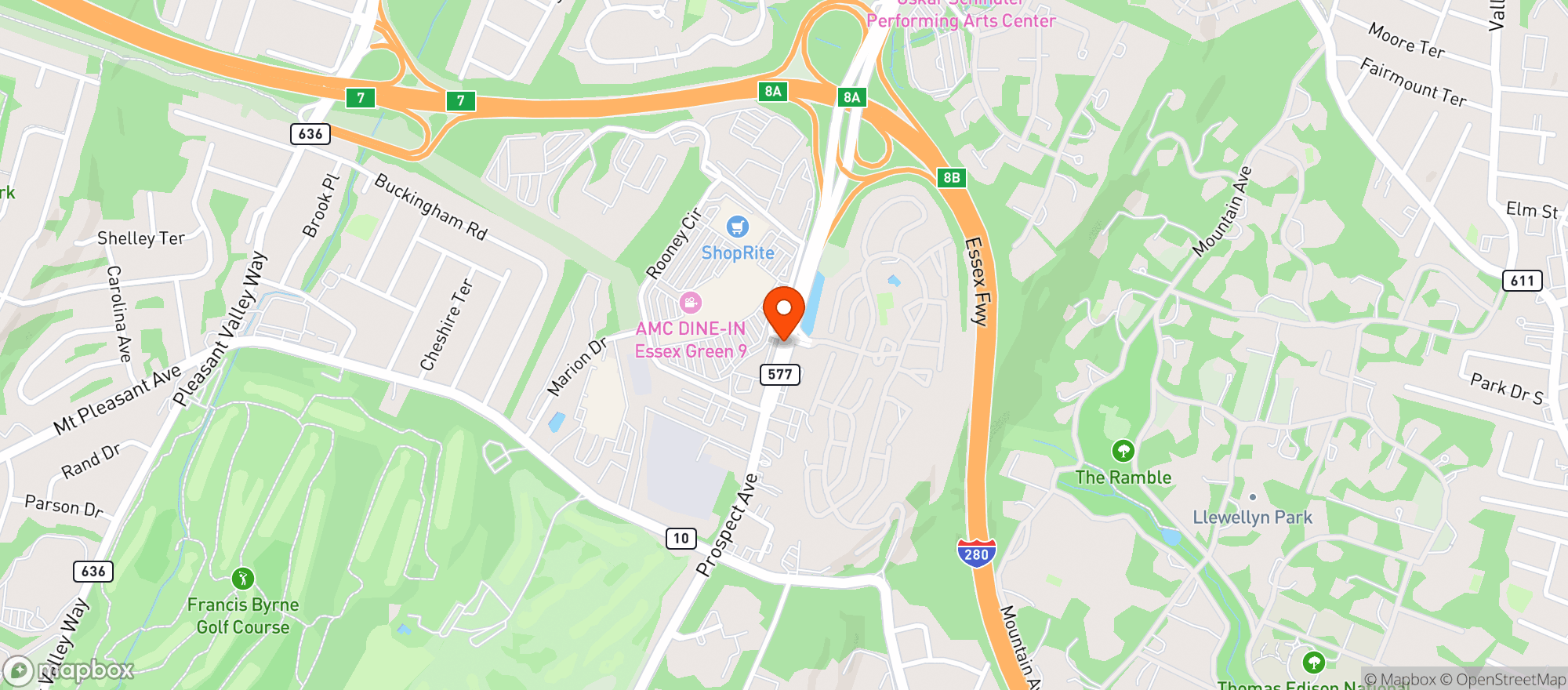 Map showing Total Wine & More