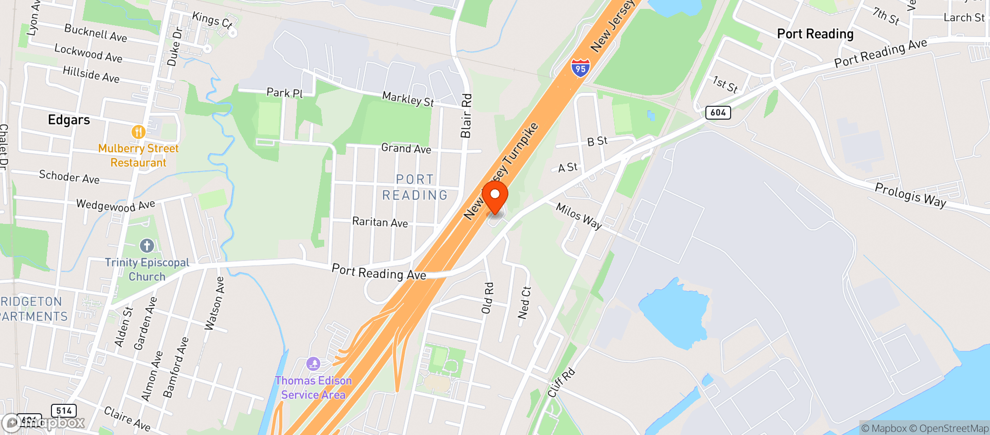 Map showing Get Me Liquors