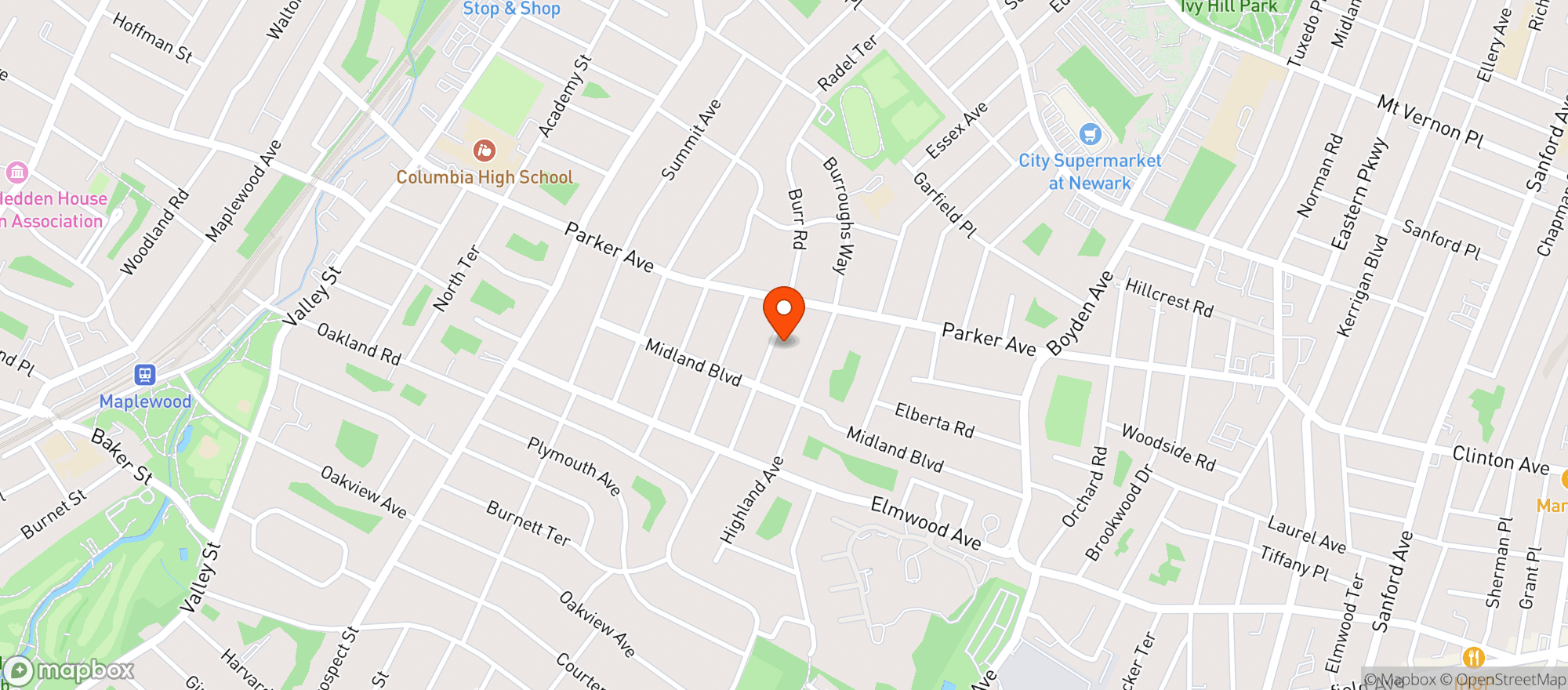 Map showing The Botanica Boutique