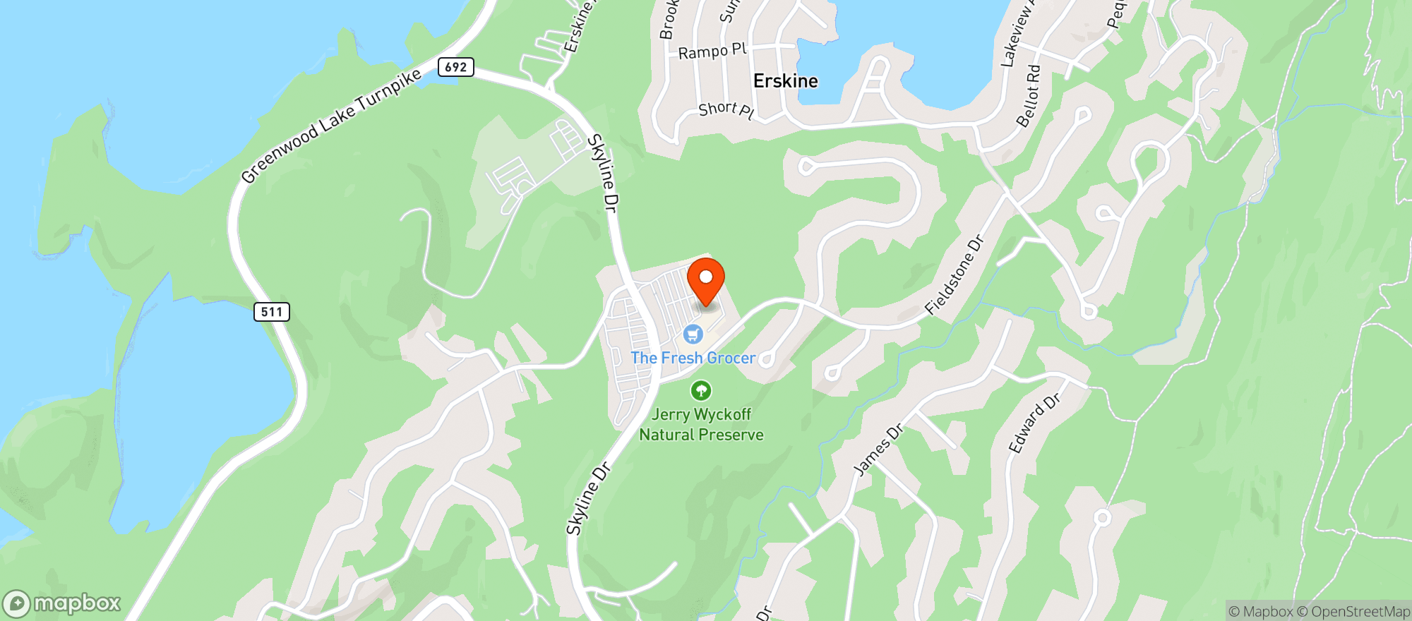 Map showing Ringwood Wine and Liquor Co-op #47481