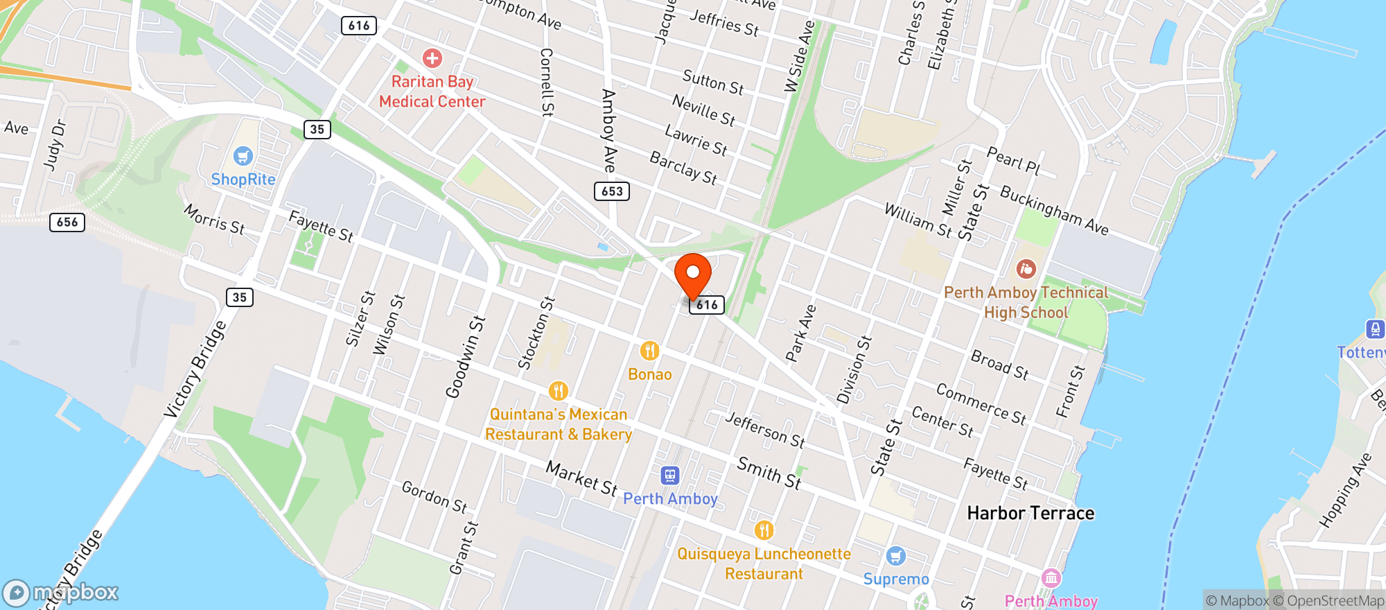 Map showing Tu Drink Liquors