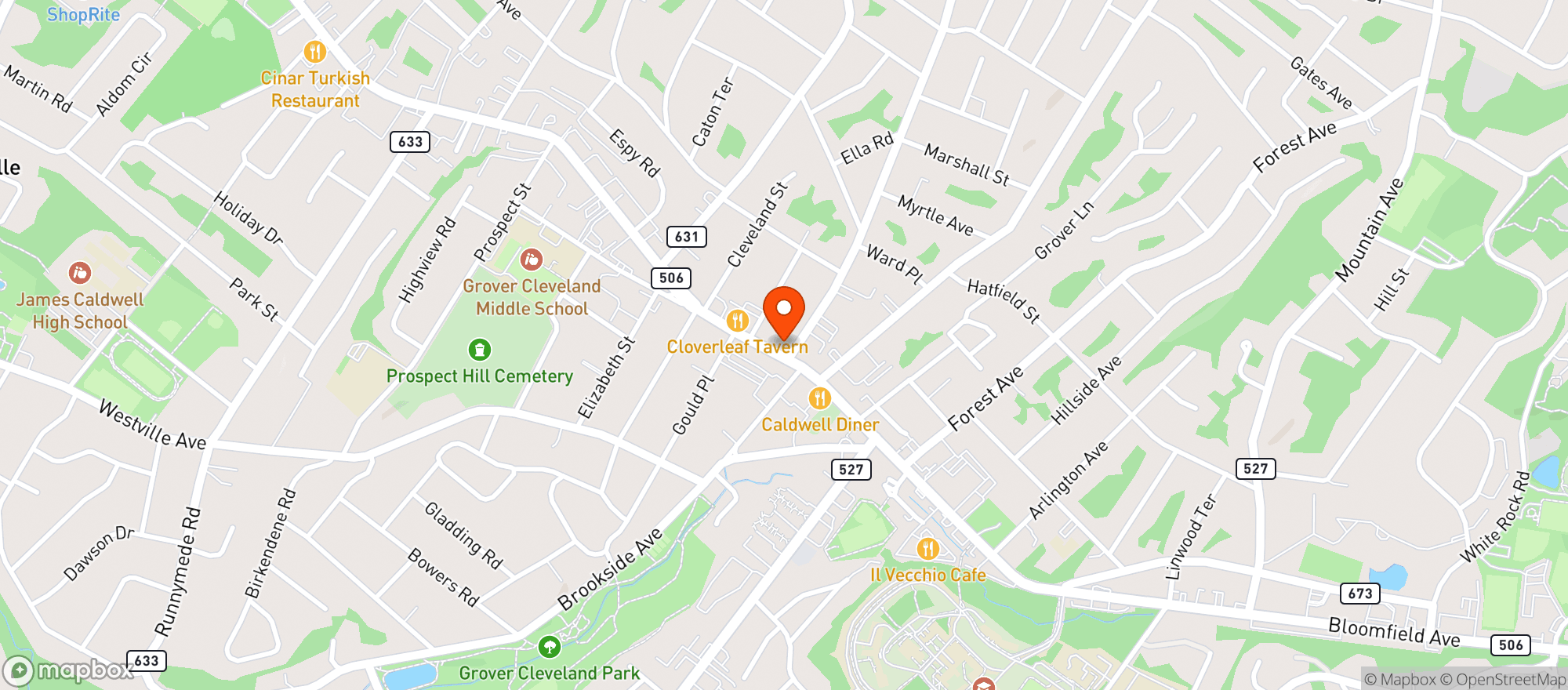 Map showing Wine Village
