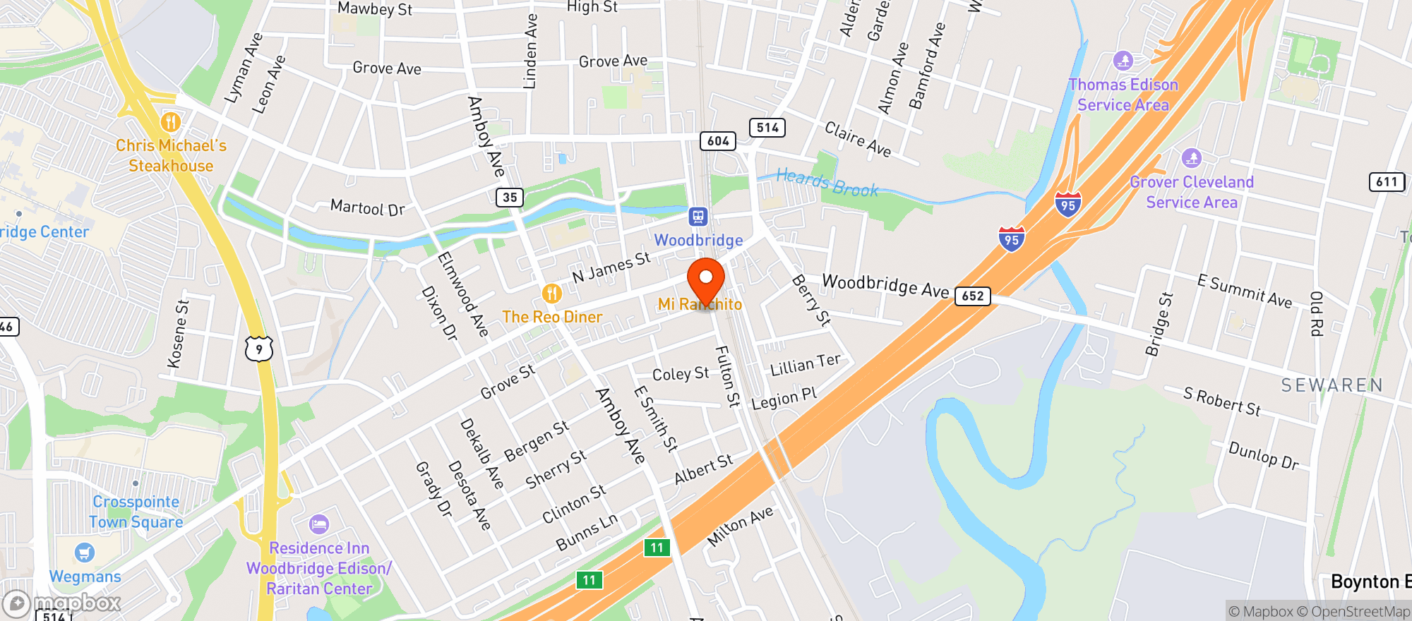 Map showing The Hemp Social Woodbridge