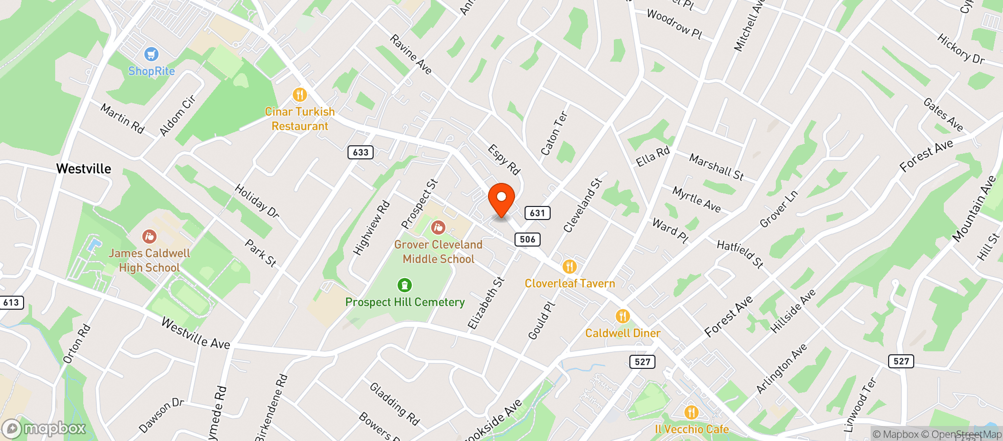 Map showing Shoprite Liquors #753