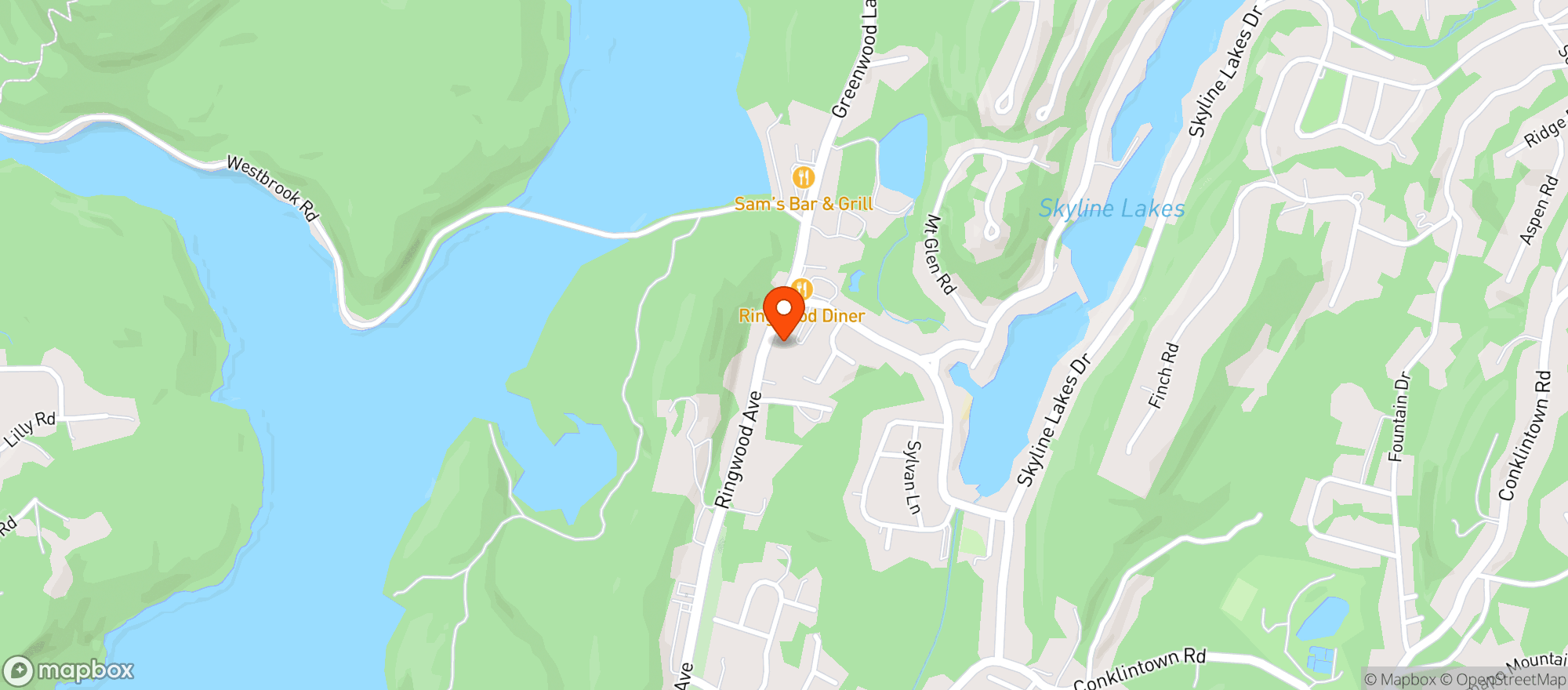Map showing Ringwood Discount Liquors