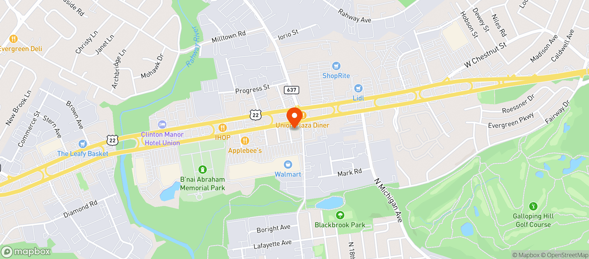 Map showing Total Wine & More