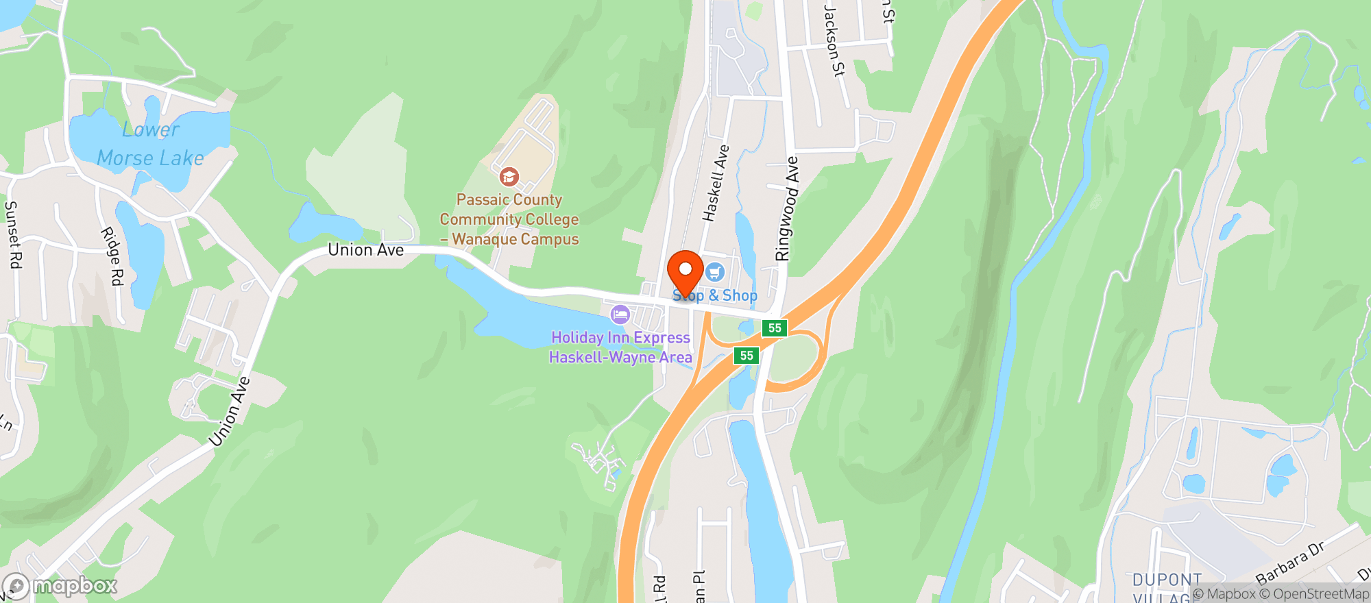 Map showing Stop & Shop - 0860 - Wanaque