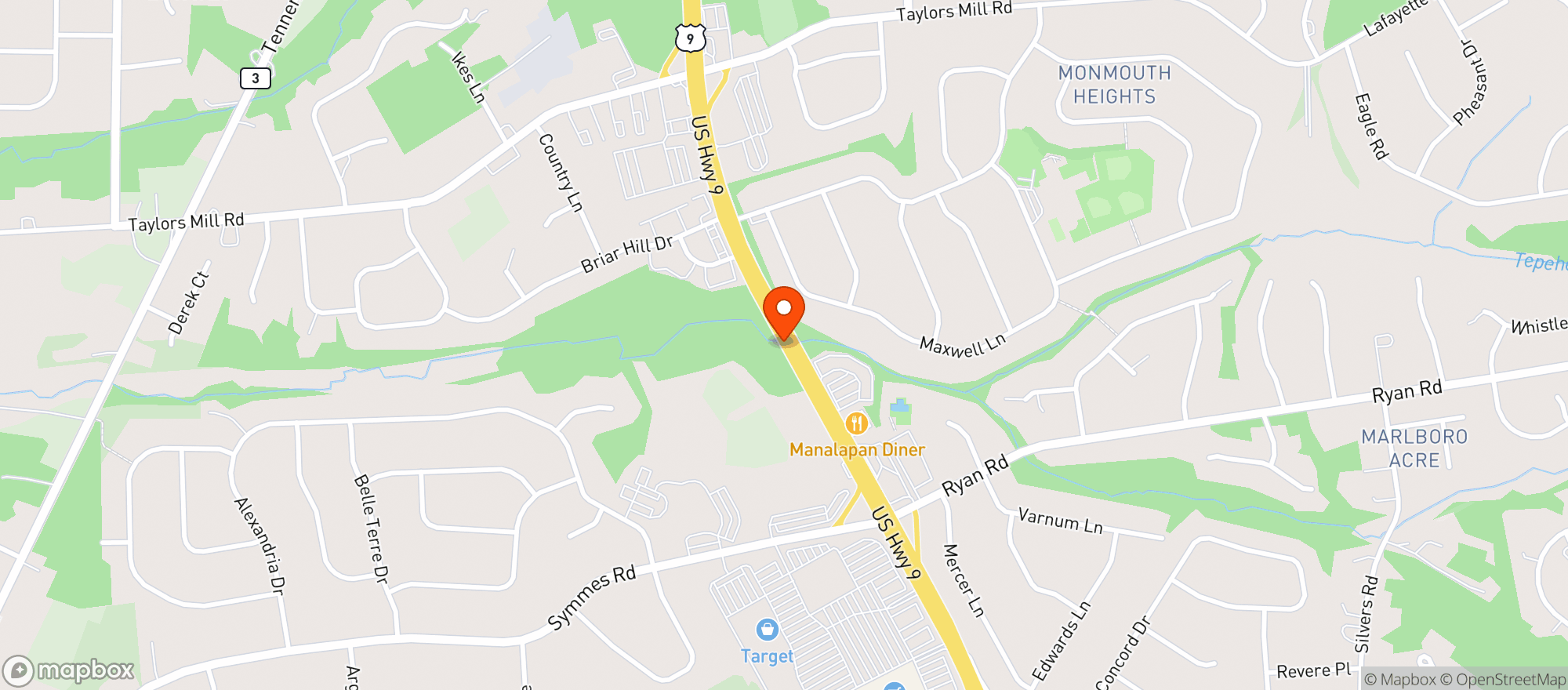 Map showing Wine Academy Marlboro
