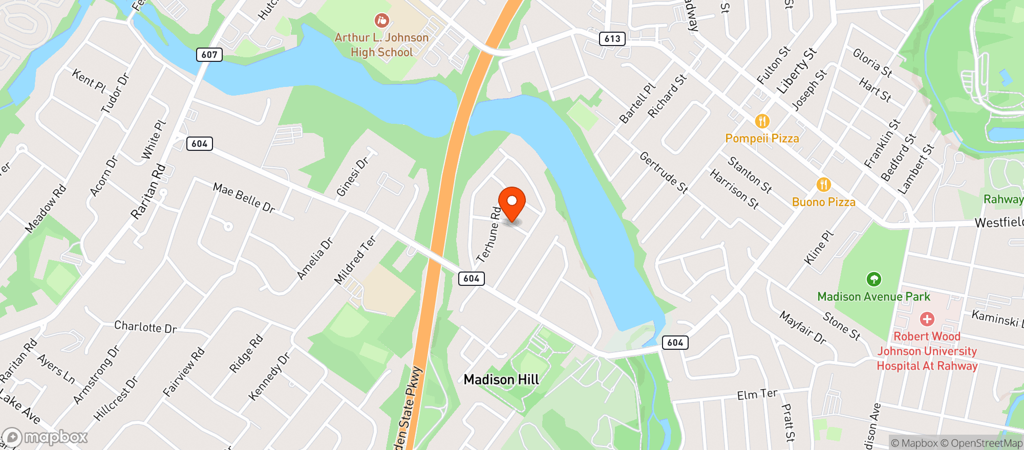 Map showing 5 STAR VAPE