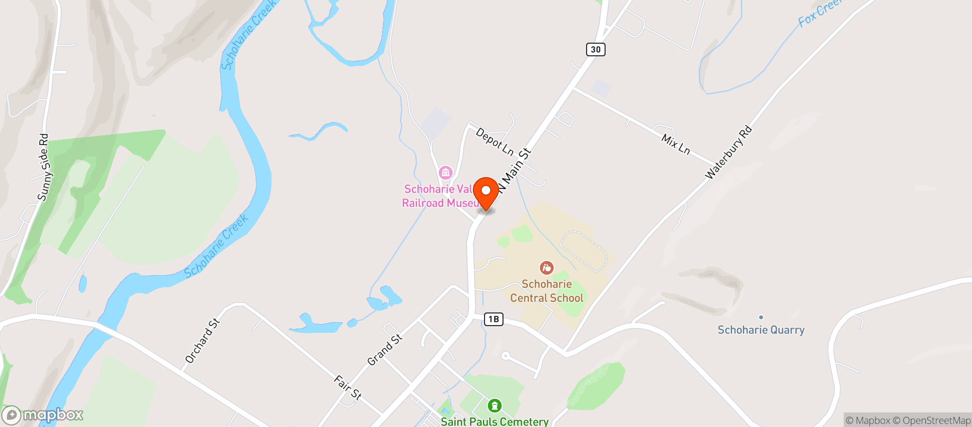 Map showing Countryside Mart