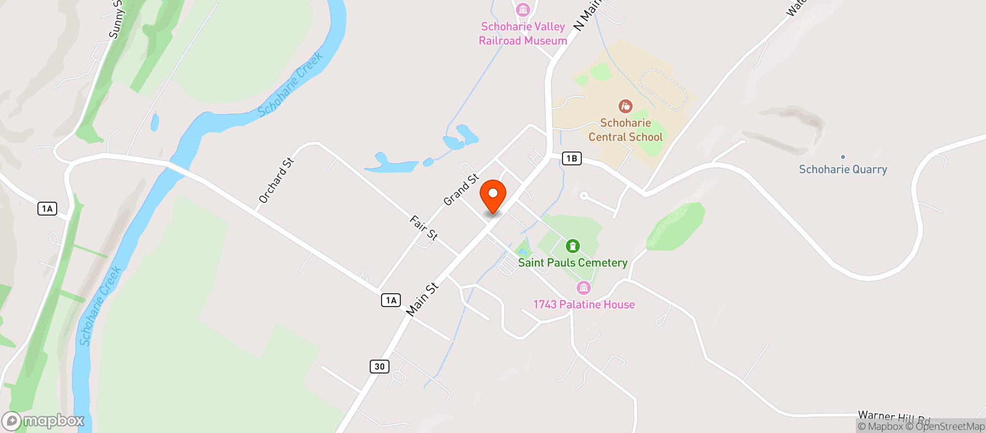 Map showing DRY AF CRAFT BEVERAGE SHOP