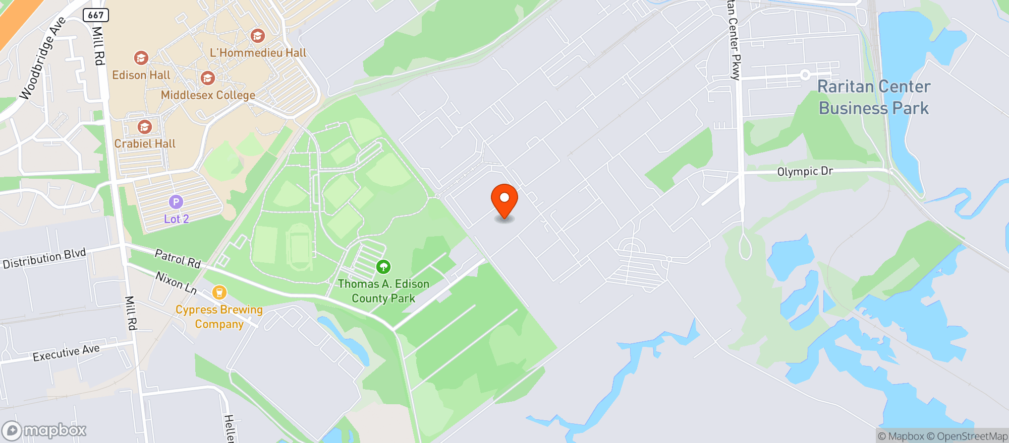 Map showing Tuck Shop