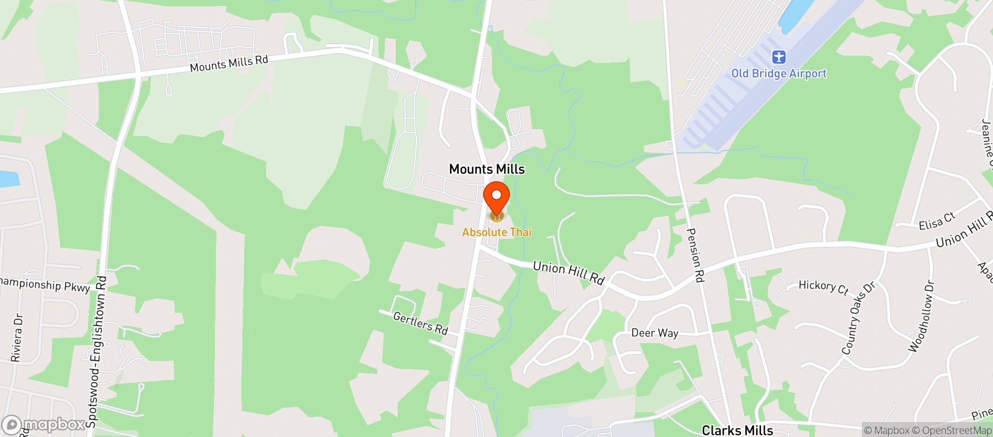 Map showing Buy Rite Monroe