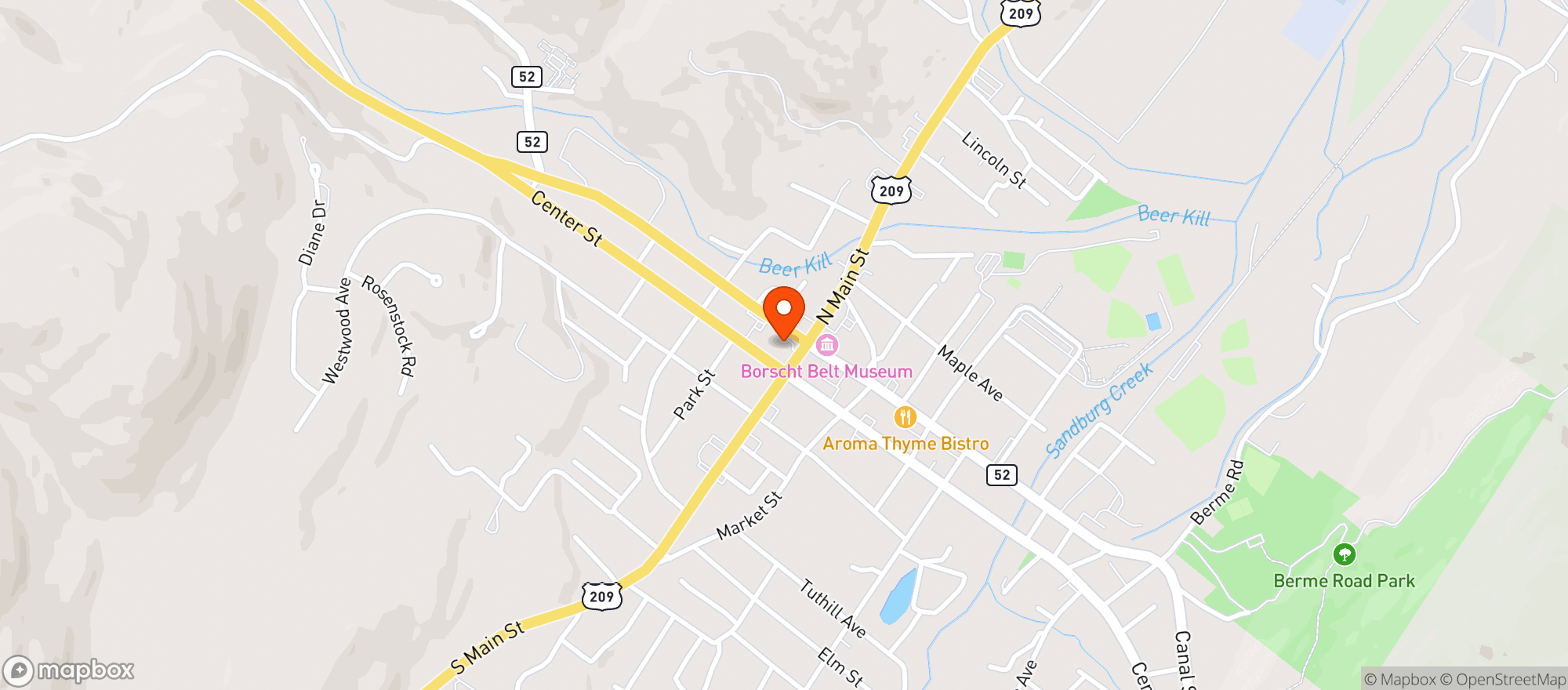 Map showing Stewarts Shop #248