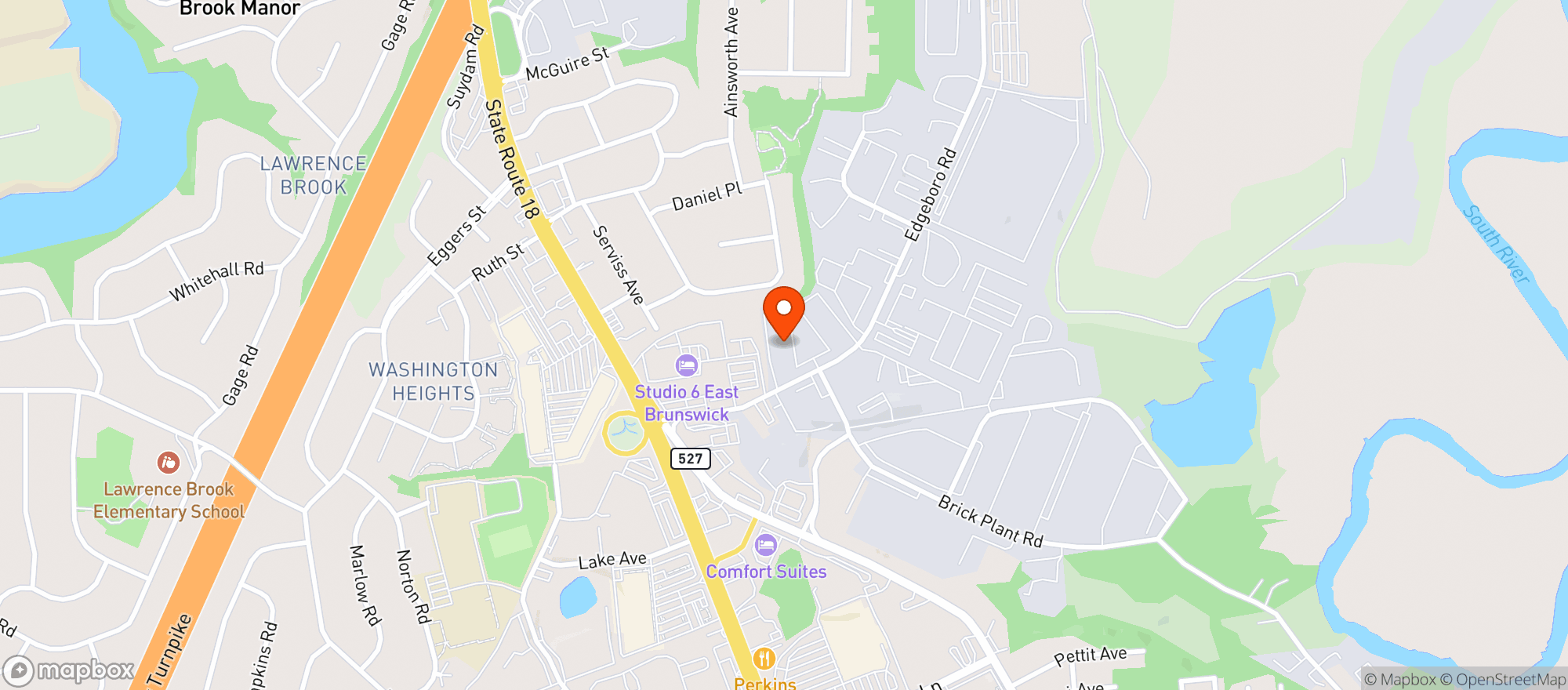Map showing Renex NY Corp