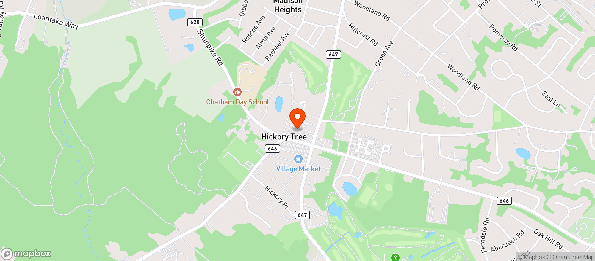 Map showing Usa Wine Trader Chatham