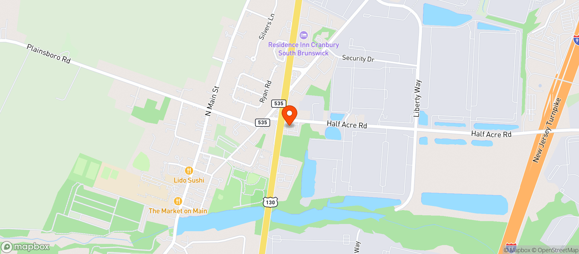 Map showing Buy Rite Liquors #1