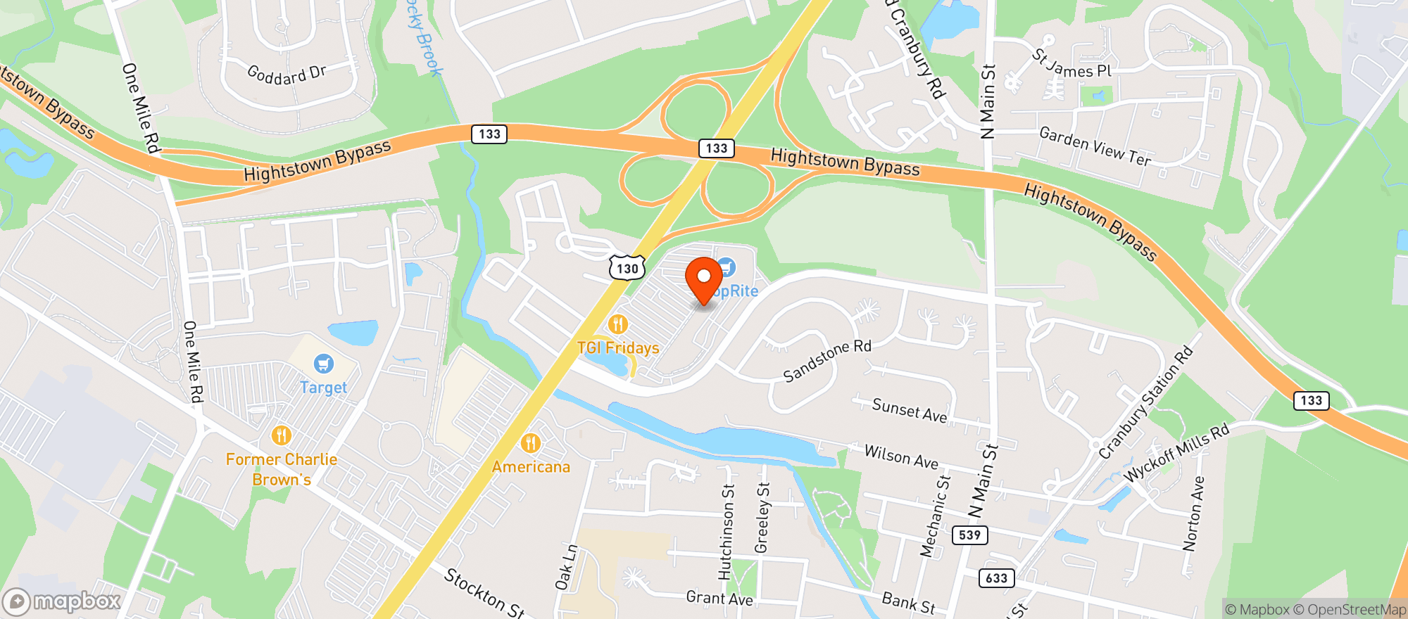 Map showing Shoprite #506