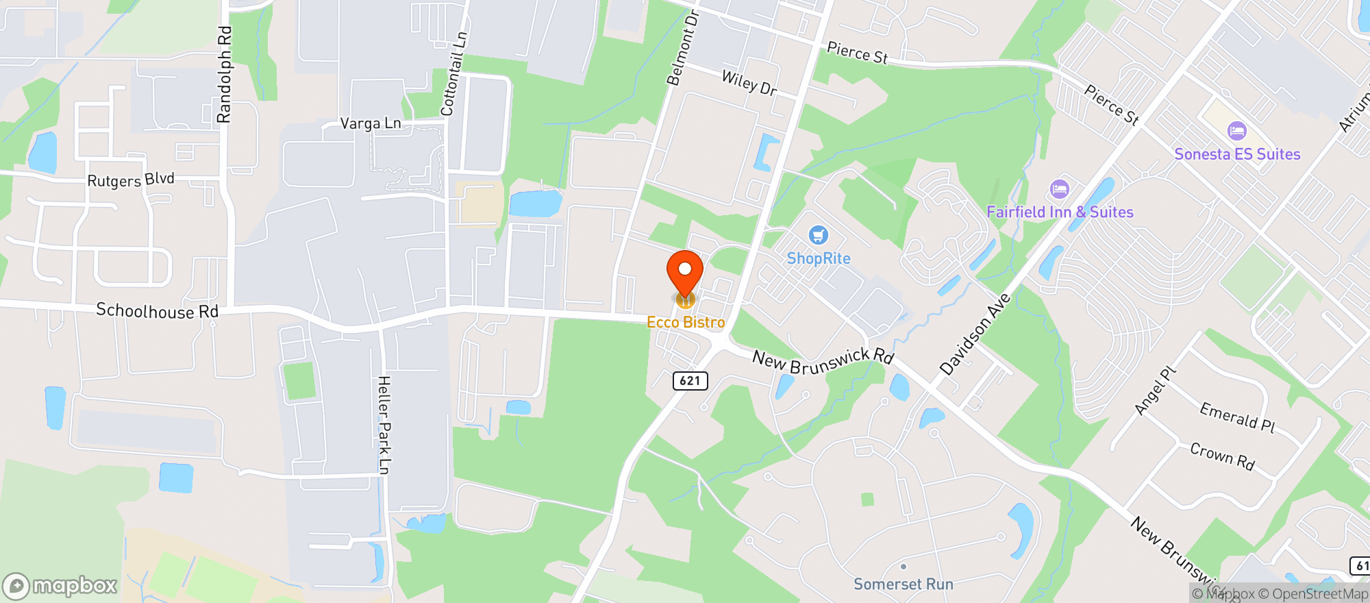 Map showing Wine Vista