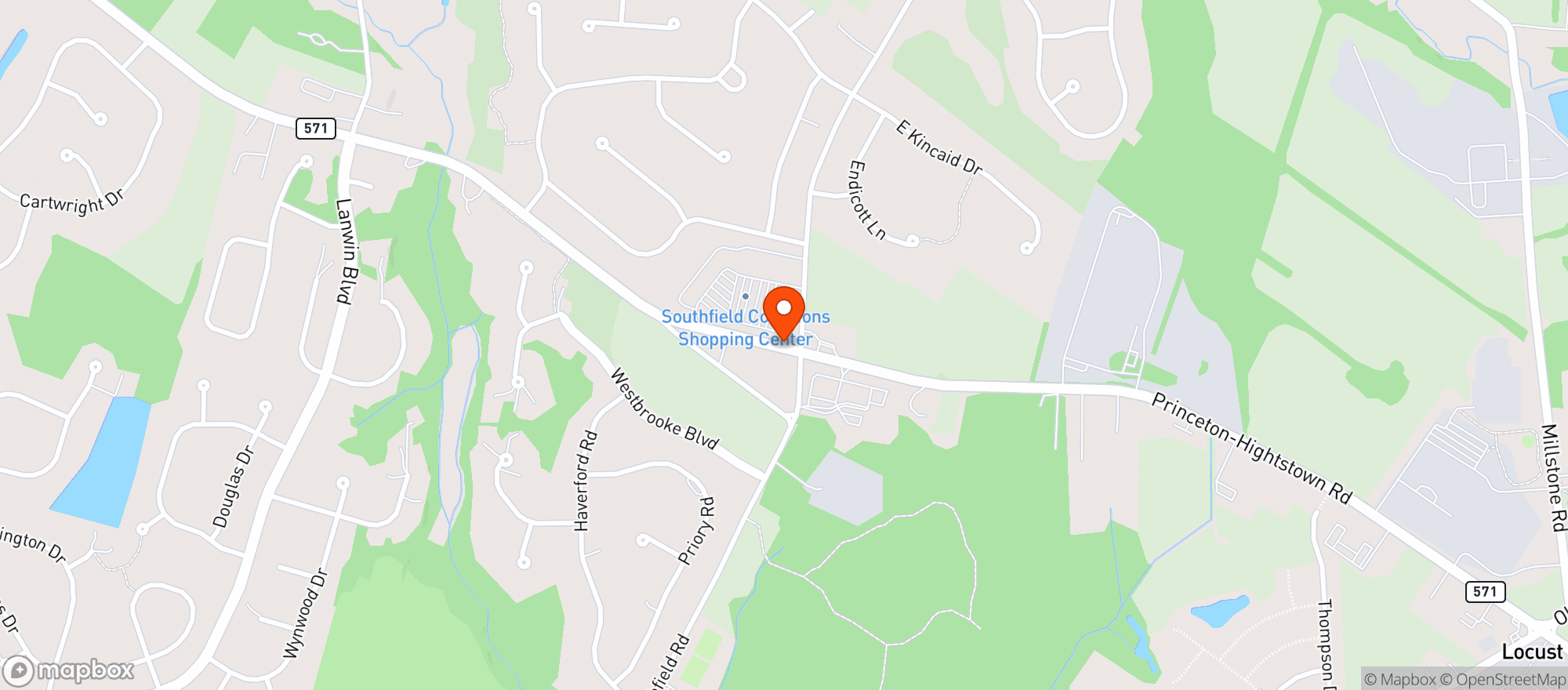 Map showing Mc Caffrey S Market
