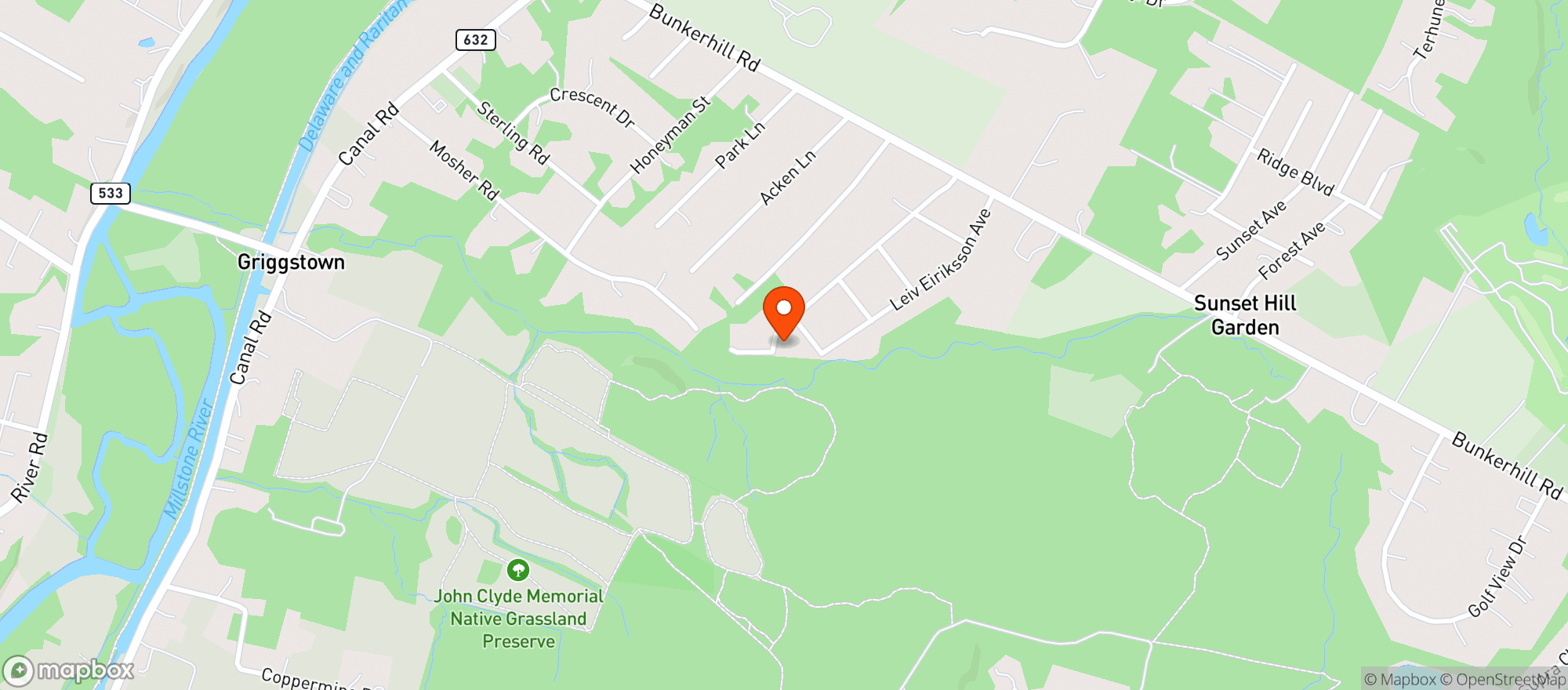 Map showing Super Buy Rite Liquor
