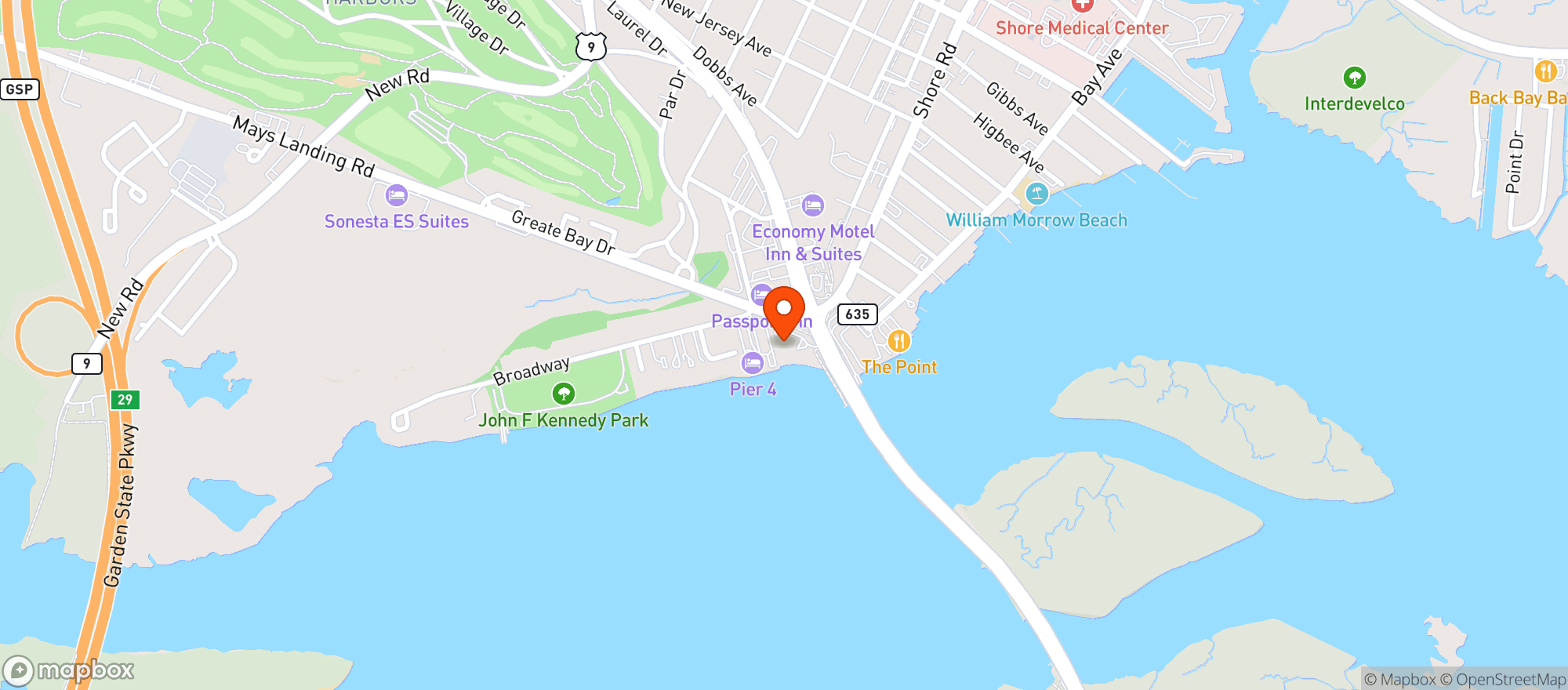 Map showing Circle Liquors