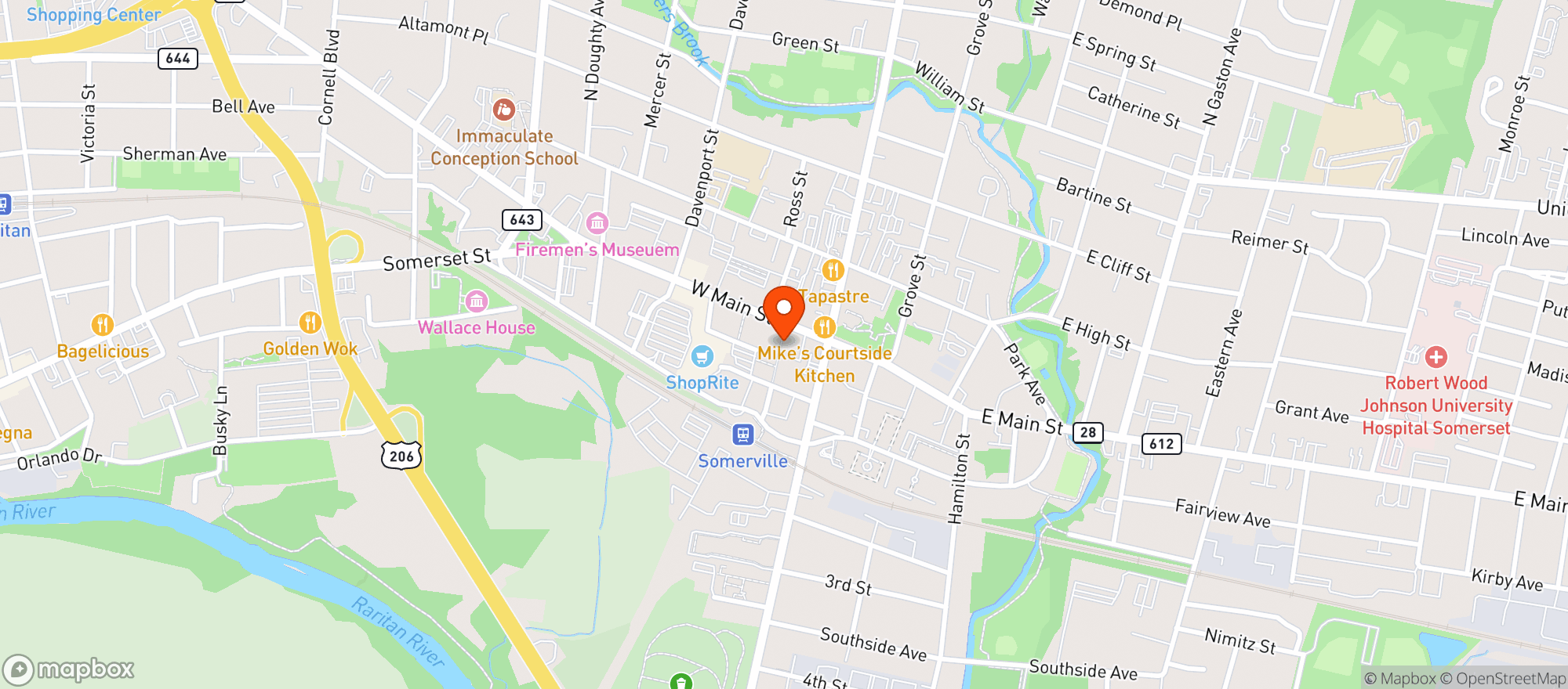 Map showing Urban Chaos