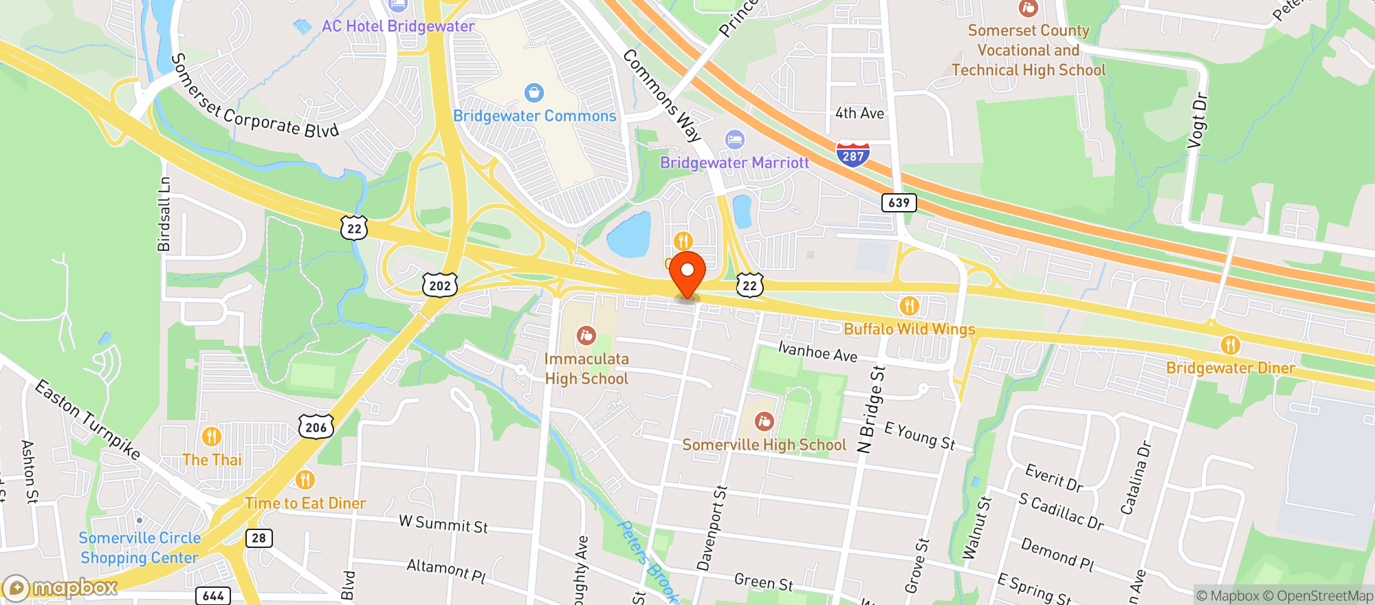 Map showing Super Saver