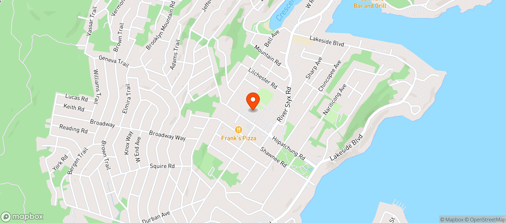 Map showing 3 In 1 Liquors Inc