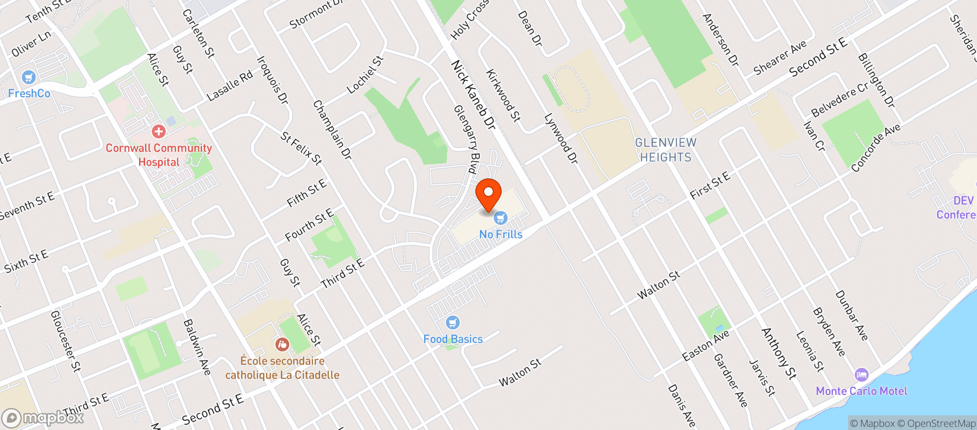 Map showing GROOVE CANNABIS CO. INC.