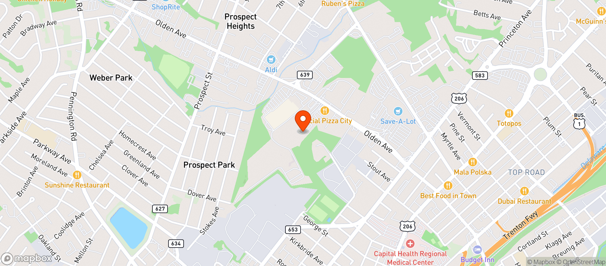 Map showing Giant W&l (old Br/ewing)