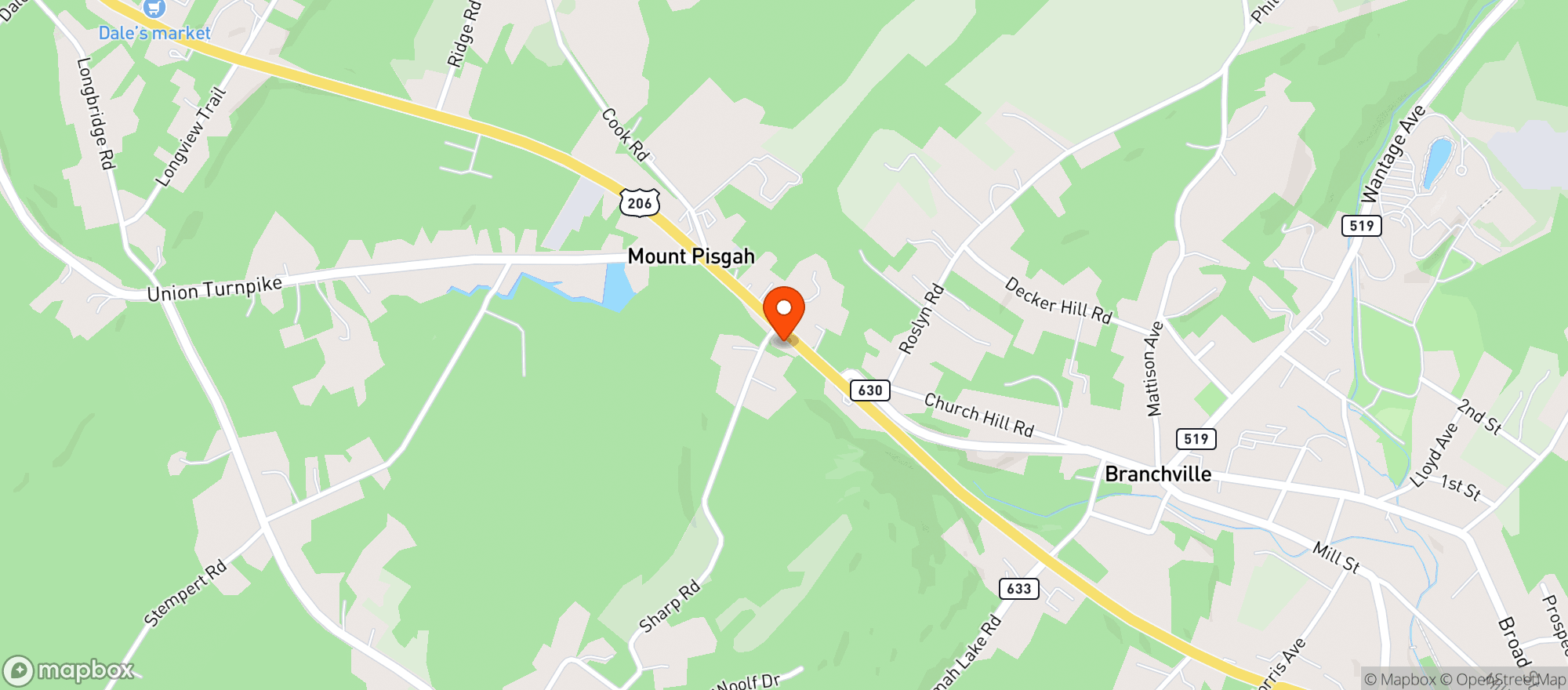 Map showing Kents Liquor Store