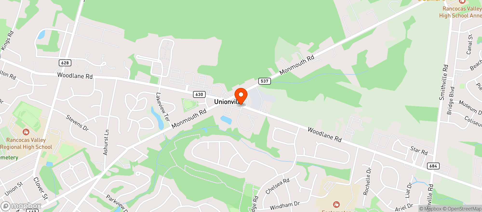 Map showing Maris Liquor Store