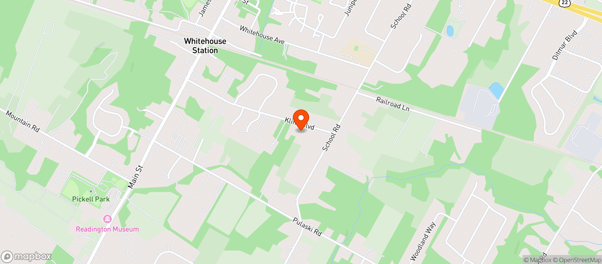 Map showing Bishop's Wine & Spirits