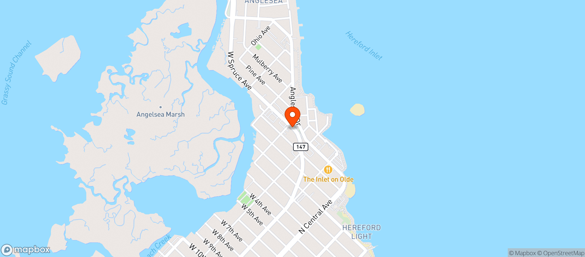 Map showing BUBBAS LIQUOR WRHS