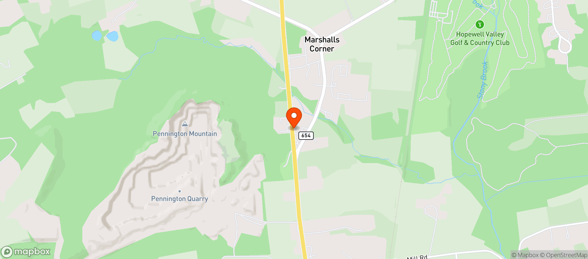Map showing Route 31 Liquors