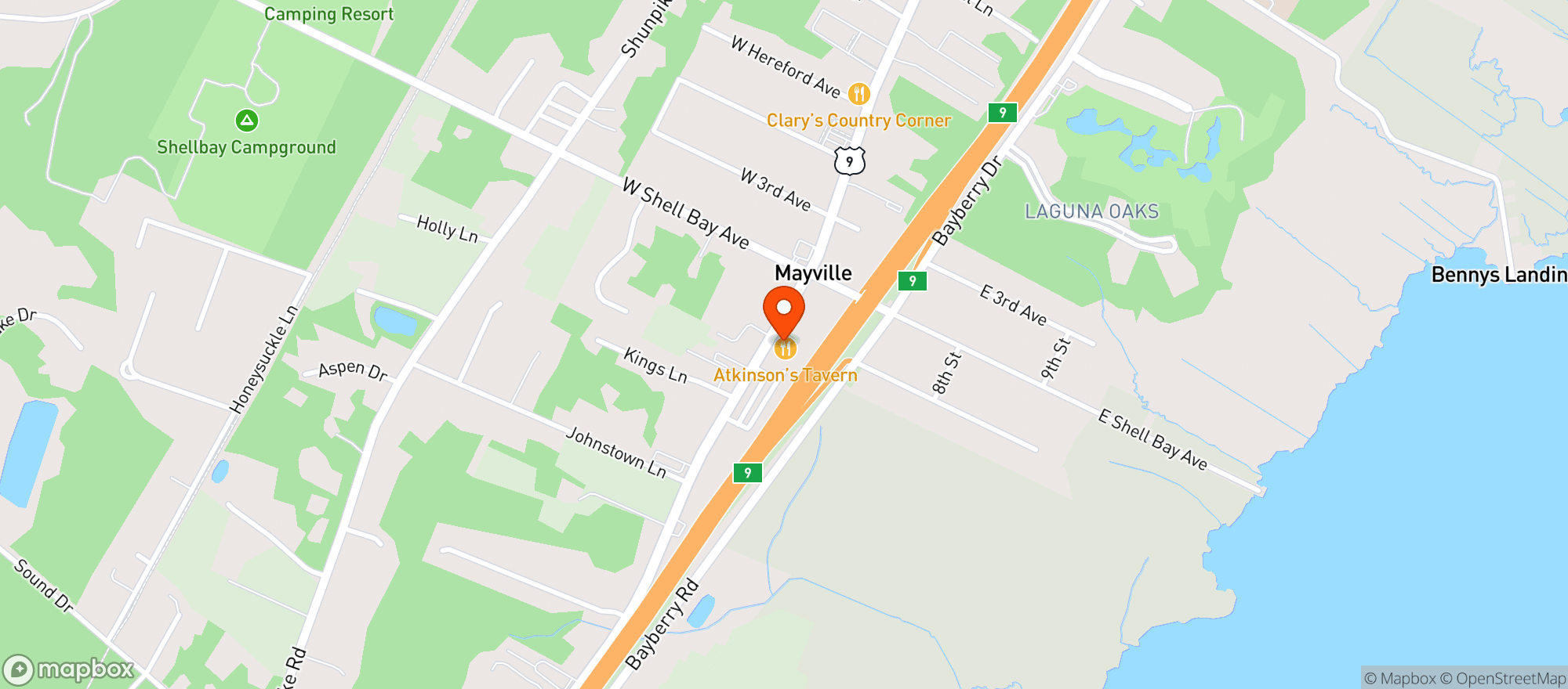 Map showing South 9 ***