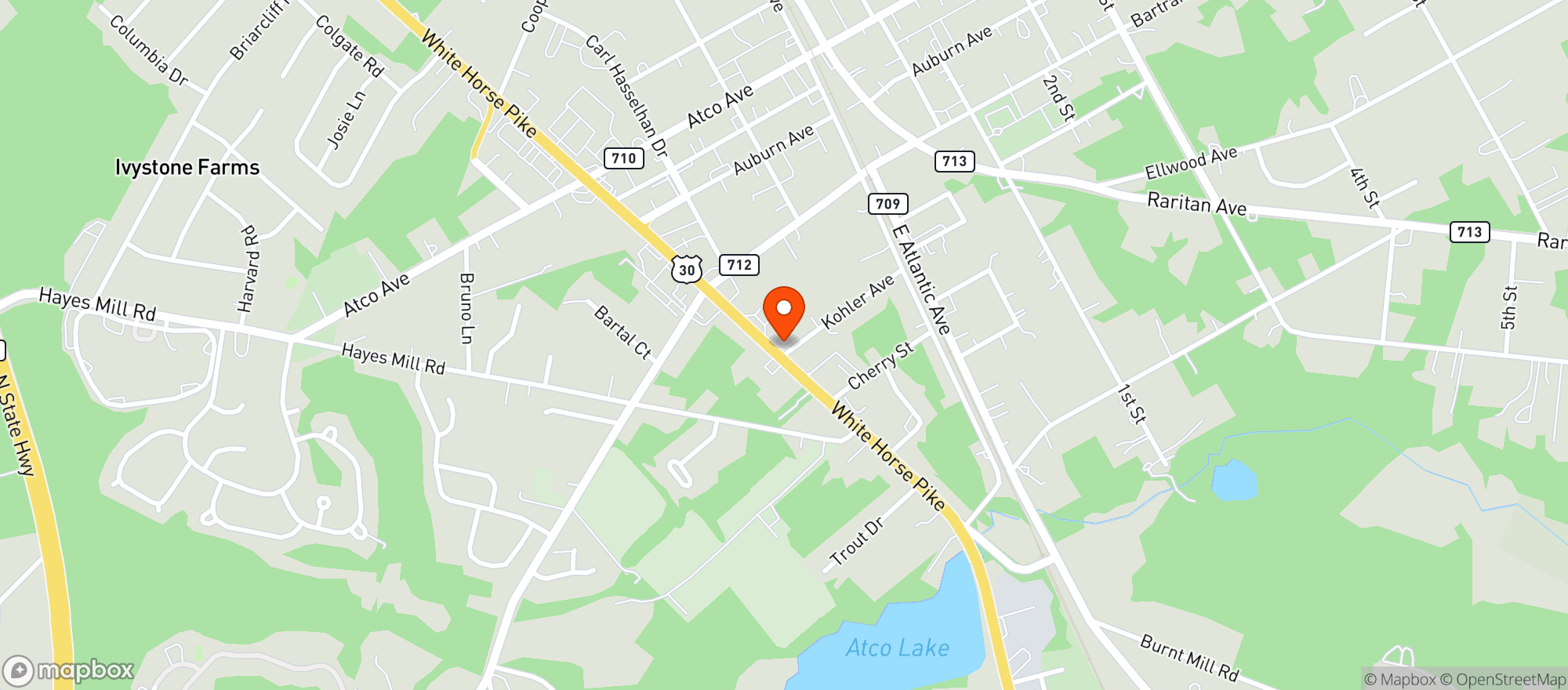 Map showing Best Liquor Of Atco
