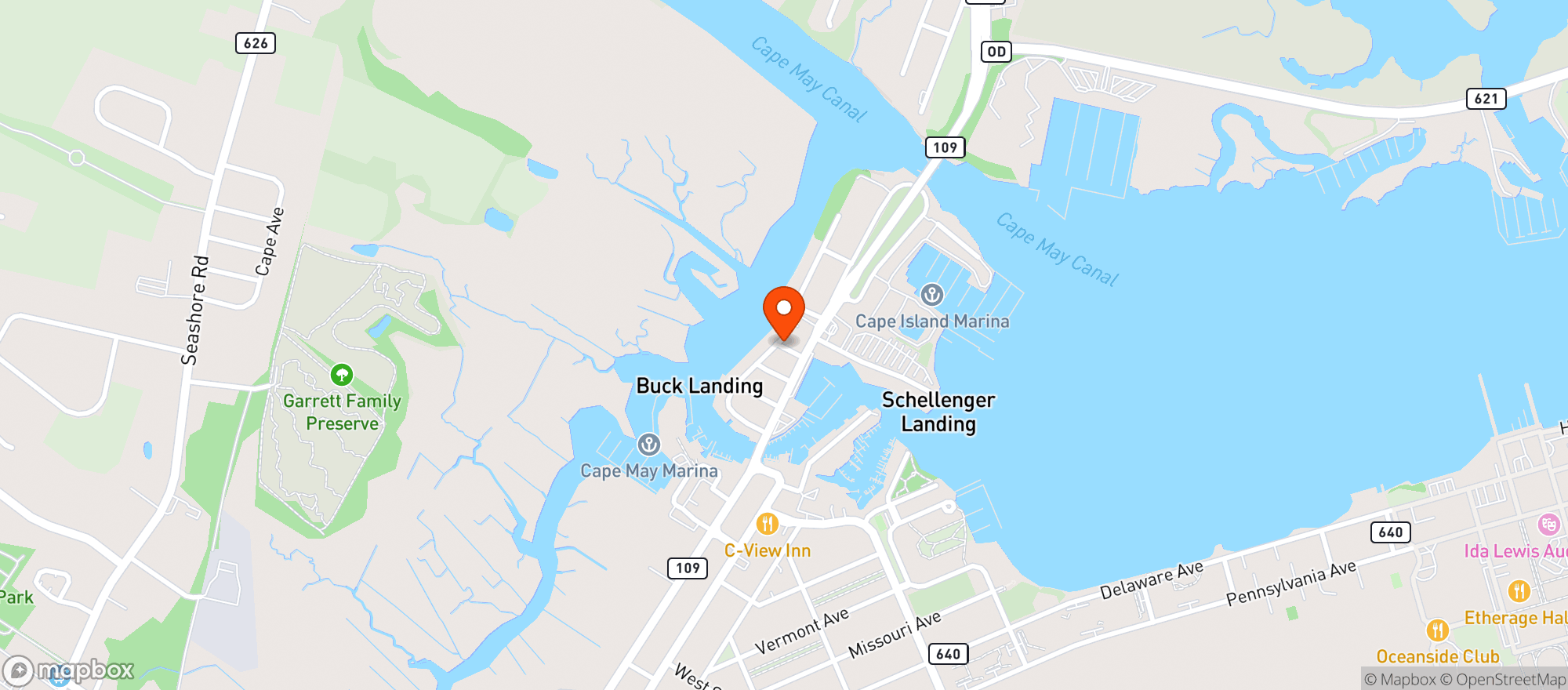 Map showing Mayers Bar